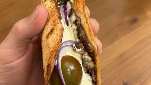 Tako mėsainio suktinukai